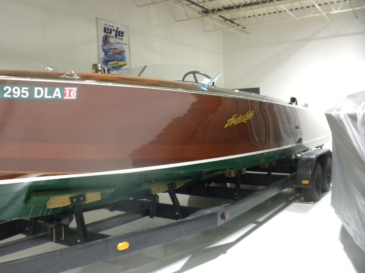 1928 29' Hacker Triple Cockpit Runabout