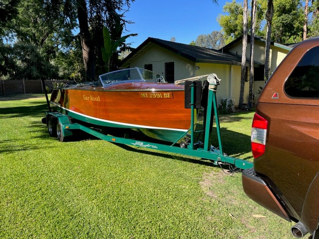1936 Gar Wood Triple Cockpit Runabout - image 3