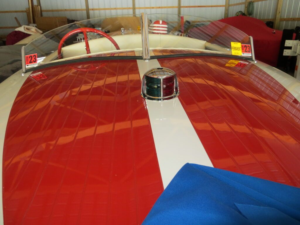1937 Chris Craft Red/Wht/Blue Special Race Boat - image 8