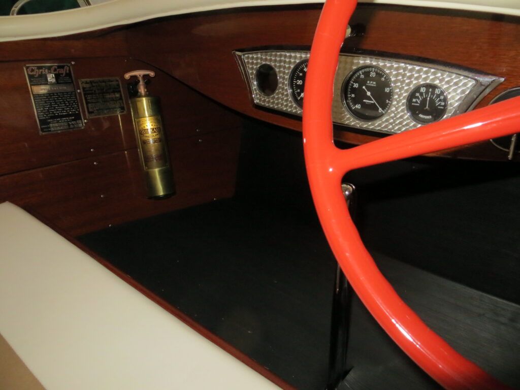 1937 Chris Craft Red/Wht/Blue Special Race Boat - image 9