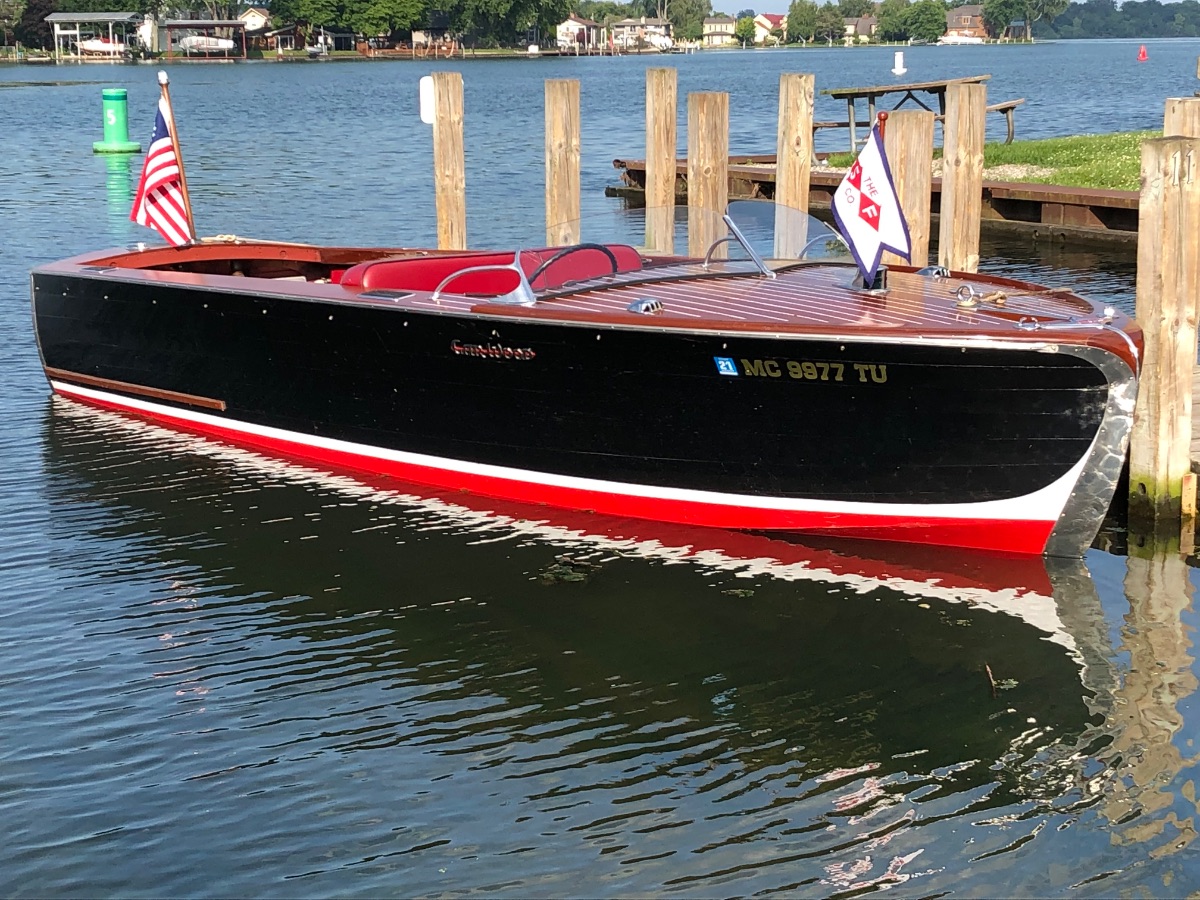 1946 Gar Wood Deluxe Utility Utilities - 19.0ft Inboard  in Newport, MI