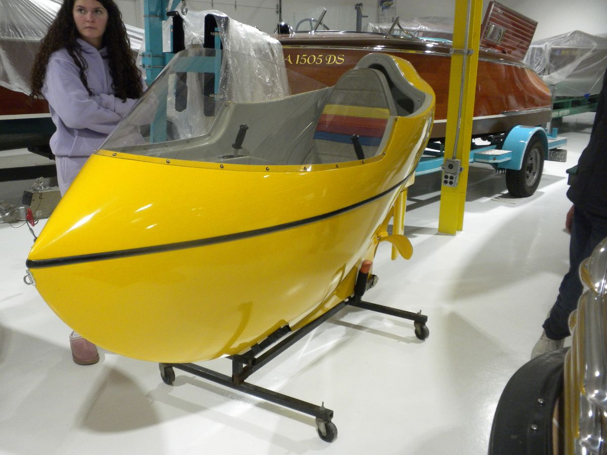 1950? Yellow Submarine Pedal Boat