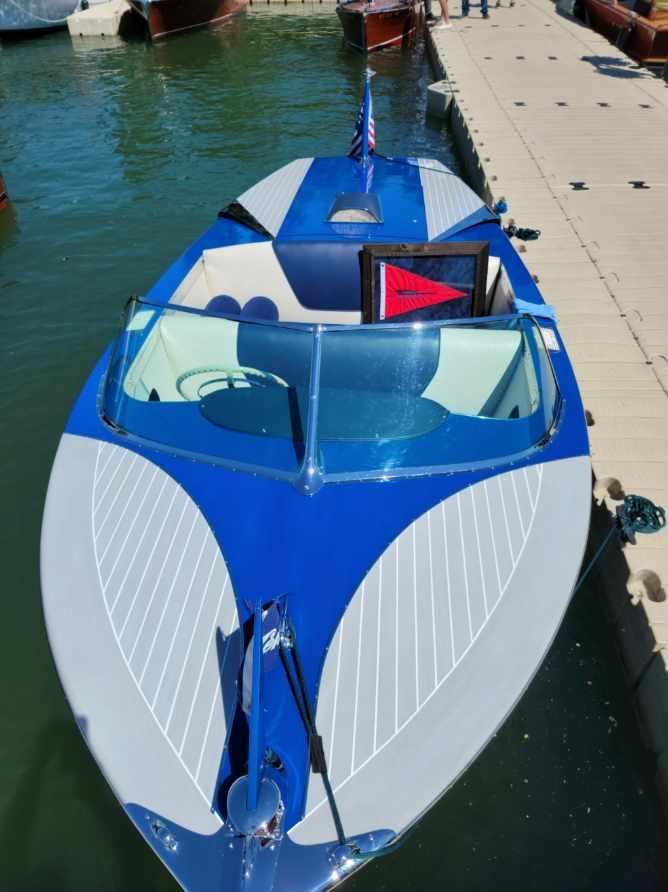 1956 Century Arabian (Blue/Grey) Runabout - image 5