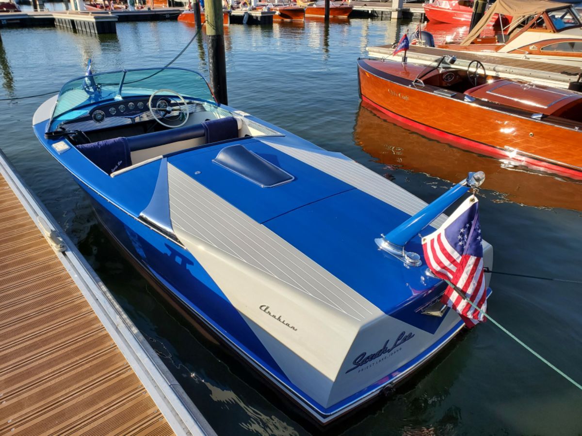 1956 Century Arabian (Blue/Grey) Runabout Runabouts - 18.0ft Inboard in Spokane, WA