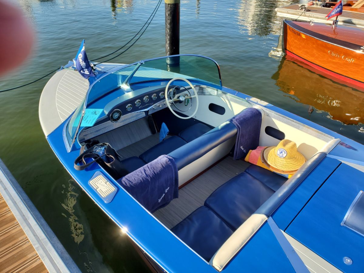 1956 Century Arabian (Blue/Grey) Runabout - image 6