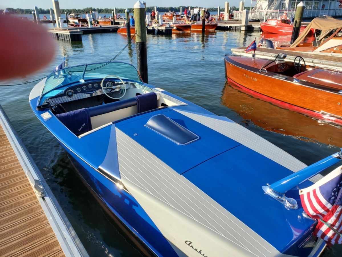 1956 Century Arabian (Blue/Grey) Runabout - image 7