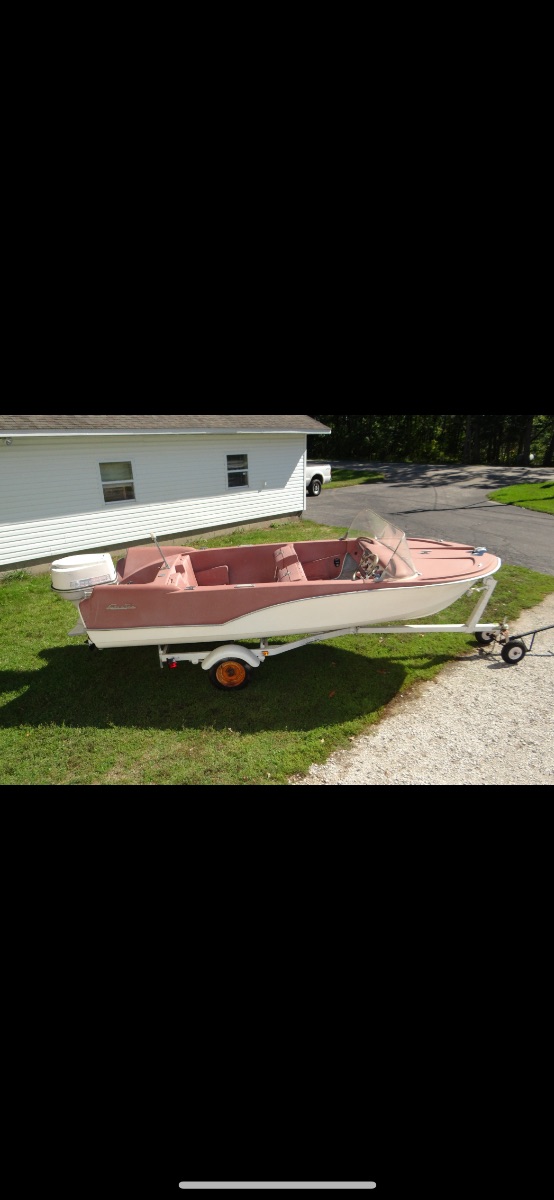 1958 Parsons Lake n Sea 16' boat