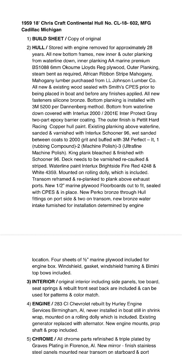 1959 Chris Craft Continental - image 9