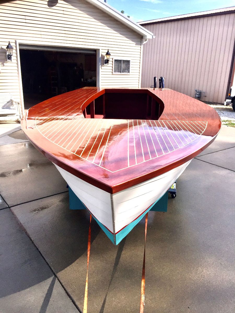 1960's Sea Skiff Boat Bar