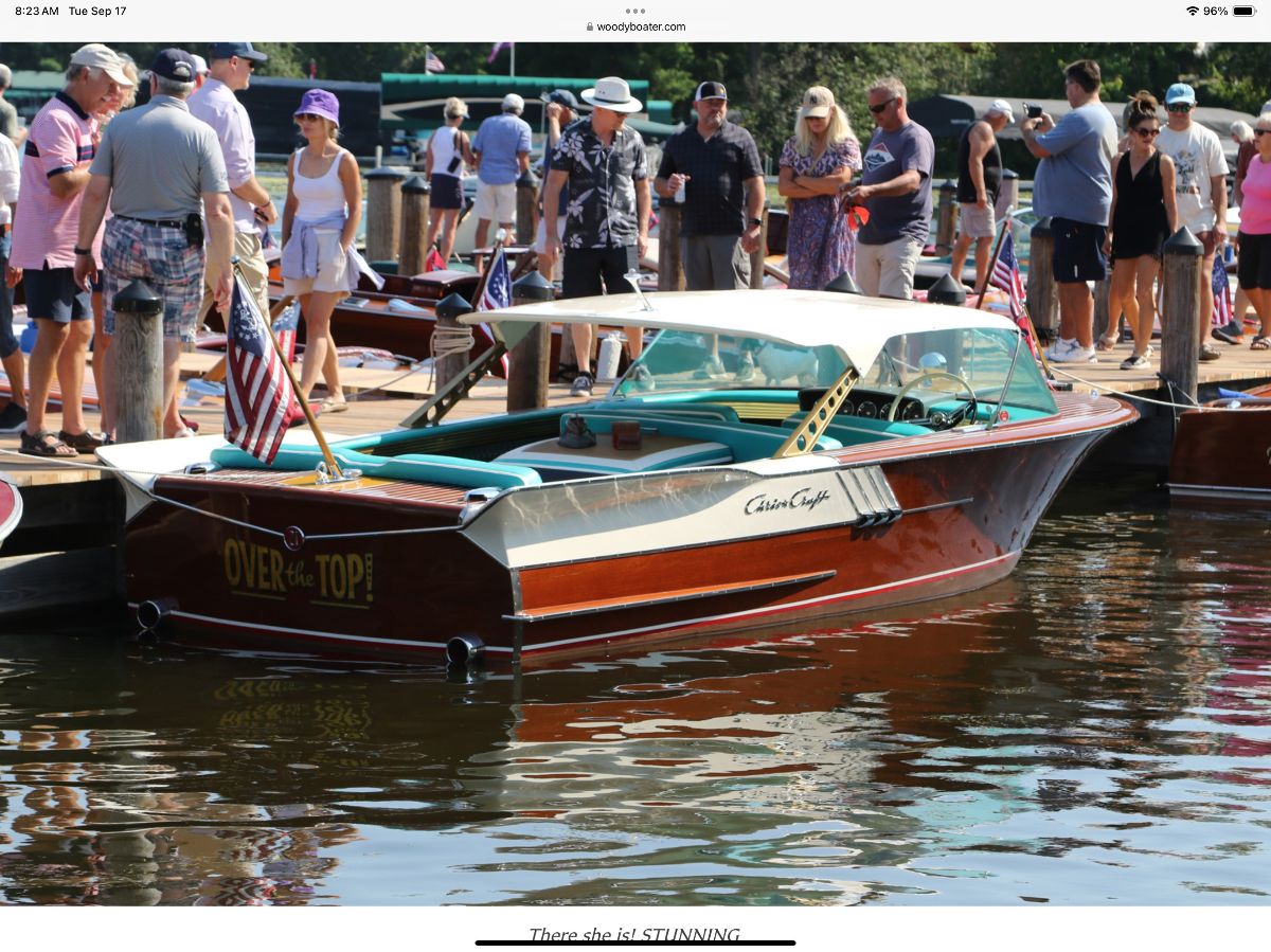 1961 Chris Craft Continental Gull Wing Hardtop - image 8